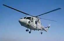 Un Lynx de l'aéronavale française