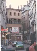 Hôtel d'Horace Cardon en avril 1985, pendant les destructions du sud de la rue Mercière.