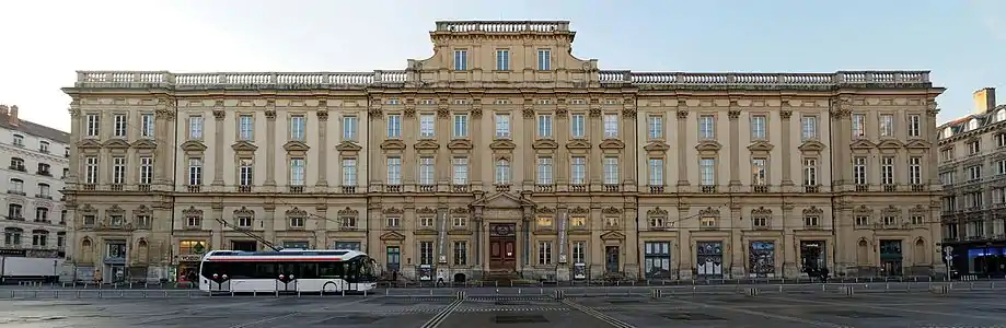 La façade du musée de la place des Terreaux en novembre 2015.