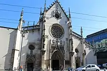 Façade de l'église Saint-Bonaventure