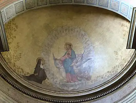 Apparition du Sacré-Cœur à Marguerite-Marie Alacoque