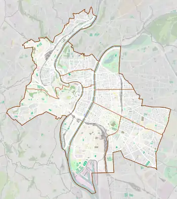 Voir sur la carte administrative de la zone Lyon