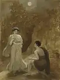 Lysandre déclarant sa passion à Hélène, vers 1820–1825