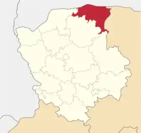Localisation de Raïon de Lioubechiv