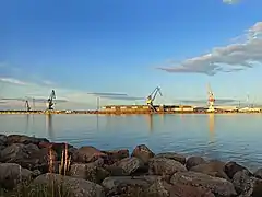 Le port de Mäntyluoto.