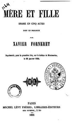 Page titre de l'édition originale