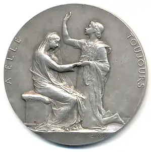 Médaille de mariage À elle toujours.