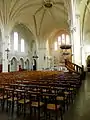 L'église Saint-Pierre de l'intérieur.