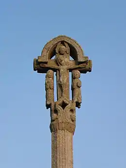 La croix du cimetière côté ouest.