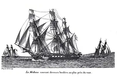 illustration de Méduse (navire)
