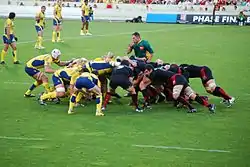 L'ASM Clermont Auvergne et Stade toulousain disputent la demi-finale du Top 14 au Stade Chaban-Delmas le 29 mai 2009