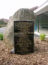 Mémorial « Barlatier » du 6e Bataillon de Chasseurs Alpins (BCA) à Brié-et-Angonnes