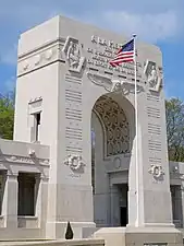 Arc vu de côté.