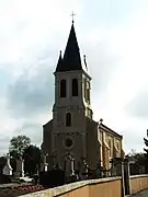 L'église Saint-Jean-Baptiste.