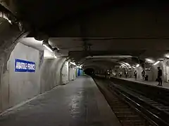 État de la station en juin 2018.