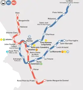 Image illustrative de l’article Métro de Marseille