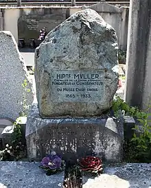 Tombe d'Hippolyte Müller