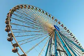 La grande roue du Send de Münster. Mars 2019