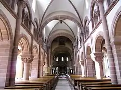 Intérieur de l'église.