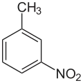 Structure de du m-nitrotoluène