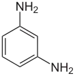 Struktur von M-Phenylendiamin