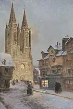 Messe de minuit à Notre-Dame de Saint-Lô (1910)