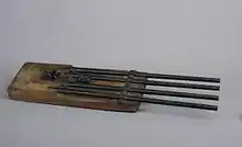 Piège fusil à déclenchement automatique pour la chasse au loup (collection des Musées départementaux de la Haute-Saône).