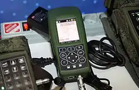 Récepteur GLONASS NPI-2 portable pour le soldat.