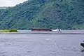 La belle vue du fleuve congo à Maluku.