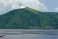 Le fleuve Congo, frontière Kinshasa-Brazzaville à Maluku.