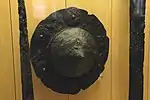 Umbo de bouclier germanique découvert à Alésia - Musée d'Archéologie Nationale de Saint-Germain-en-Laye