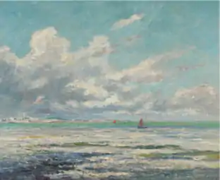 Marée basse à KerhostinMaxime Maufra, 1913Collection privée, Vente 2016