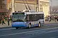 Trolleybus MAZ-103t à Minsk.