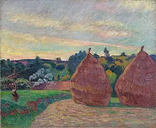 Meules de foin en Ile de France, vers 1894Musée Barberini, Potsdam