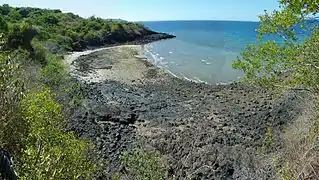 M'Bouzi : Panorama de Choca Beach.