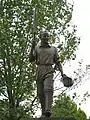 Statue de Bradman au MCG