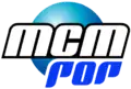 Ancien logo de MCM Pop du 28 novembre 2003 à 2005.