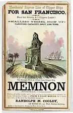 Clipper ship Memnon