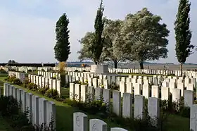 Aperçu du cimetière.