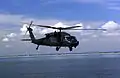Un MH-60L Black Hawk, version moins perfectionnée du MH-60K