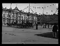 La place du Capitole : Capitole pavoisé (14 juillet 1899).