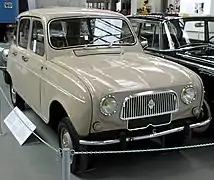 Calandre du modèle 1962.