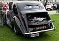 Arriére de la Rolls-Royce Silver Wraith Limousine 4 portes de 1948