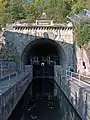 Le tunnel-canal de Weilbourg (de), unique en Allemagne