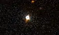 Markarian 335 photographié par le Galaxy Evolution Explorer dans le domaine des ultraviolet
