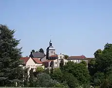 Le village et l'église.