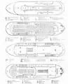 Plan des ponts du D. A. January (MSHWR).