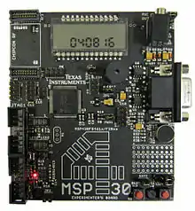 Description de l'image MSP430FG461x EVK.jpg.