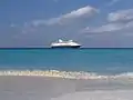 Le MS Maasdam à Half Moon Cay