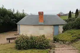 Le lavoir d'hiver vu de l'extérieur.